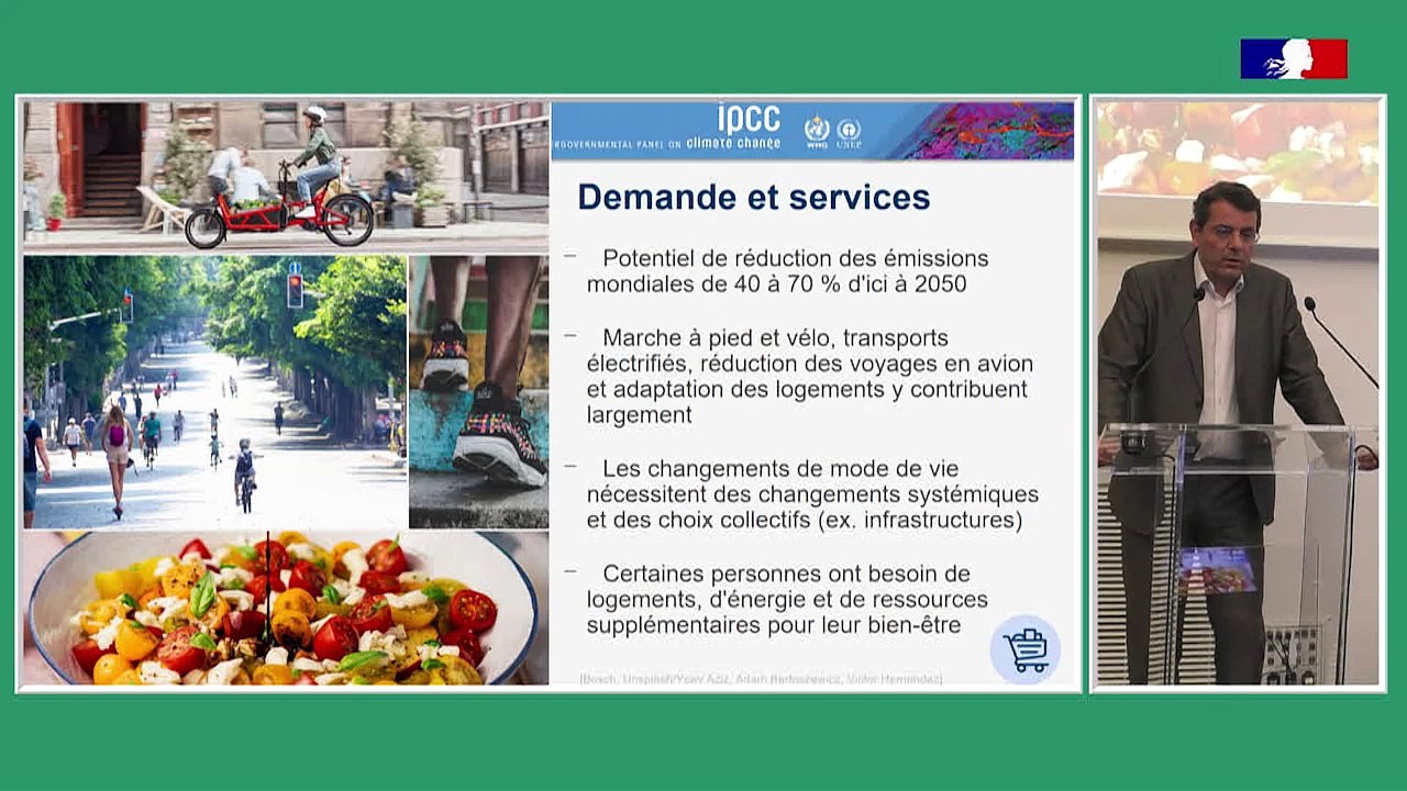 Énergie et réchauffement du climat : quelles adaptations du secteur énergétique pour atteindre la neutralité carbone ? Etape 1 du Parcours Sobriété énergétique. Conférence de Franck Lecocq, expert du GIEC. 17 novembre 2022.
