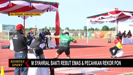 Pecahkan Rekor 24 Tahun, Muhammad Syahrial Bakti Raih Medali Emas di Nomor Tolak Peluru Putra!