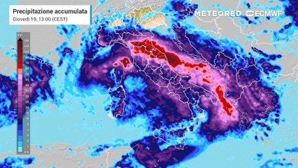 Vortice retrogrado verso l’Italia, rischio di piogge abbondanti in queste regioni. Luca Lombroso in diretta video da Modena con i dettagli