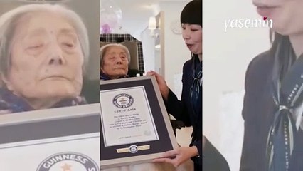 Dünyanın en yaşlı insanı 116 yaşındaki Japon Tomiko Itooka: Guinness Rekorlar Kitabı’na girdi!