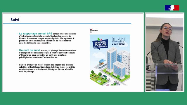 Sobriété énergétique, vers un État et un ministère exemplaires. Etape 2 du Parcours Sobriété énergétique. 18 novembre 2022.