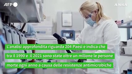 Studio sulle antibiotico resistenze, entro il 2050 39 milioni di morti