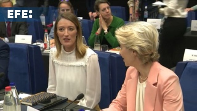 La presidenta de la Comisión Europea, Ursula von der Leyen, presenta su equipo de comisarios para la próxima legislatura