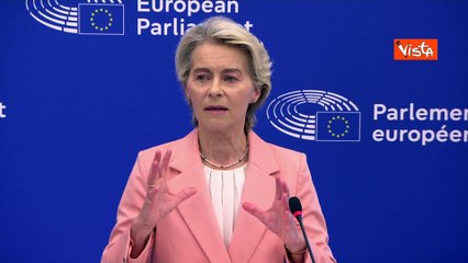 Von der Leyen: "Nomina Fitto riflette importanza Italia e ruolo Ecr al Parlamento europeo"