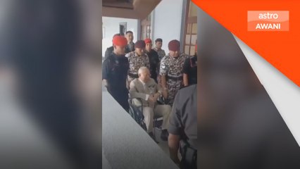 Najib berkerusi roda ke mahkamah hadir lanjutan prosiding
