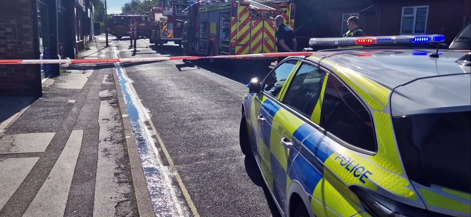 Newbold Road fire video Dailymotion