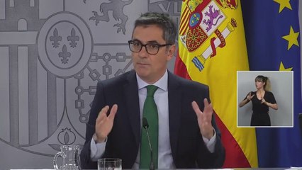 El ministro de Presidencia, Félix Bolaños, anuncia que el Gobierno reformará la Ley de Secretos Oficiales