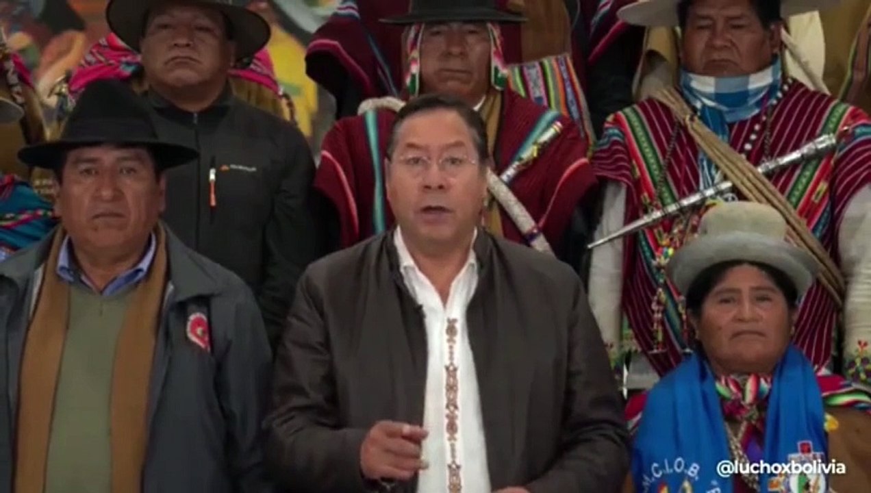 Arce acusa a Evo Morales de intentar "un golpe de Estado" para "imponer"su candidatura presidencial
