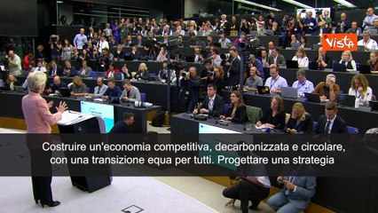 Von der Leyen: "Seguiamo Draghi, Collegio impegnato su competitivit?"