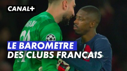 Le baromètre des clubs français - Ligue des Champions 2024/25