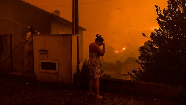 Los incendios que asolan Portugal dejan ya cuatro muertos, 40 heridos y miles de hectáreas calcinadas