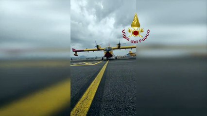 Canadairs italianos já estão a caminho de Portugal