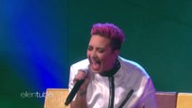 Demi Lovato + Sam Fischer - What Other People Say - Live Ellen Show