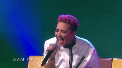 Demi Lovato + Sam Fischer - What Other People Say - Live Ellen Show