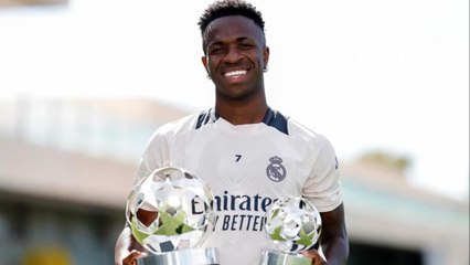 Vinícius Jr. Recibe El Trofeo A Mejor Jugador De La Champions 23/24