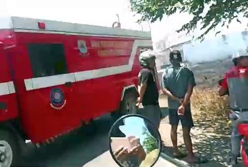 Kebakaran di Puskesmas Kedaton