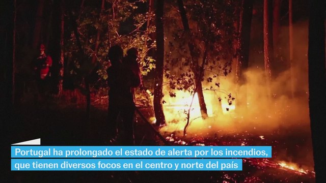 Los incendios se han extendido por el centro y norte de Portugal