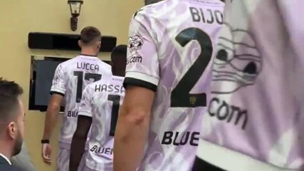 La capolista sfila a Milano: l’Udinese presenta così la terza maglia