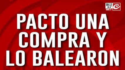 Policía pactó la compra de una moto por internet y terminó siendo baleado por delincuentes