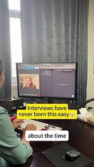 Interviews have never been this easy