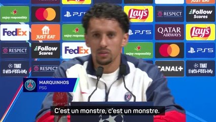 PSG - Marquinhos sous le charme de João Neves : "C'est un monstre"