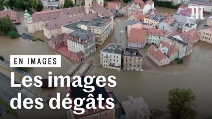 Inondations en Europe centrale : les images des dégâts impressionnants