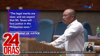 DOJ - Hindi totoong isinantabi ng korte sa Timor Leste ang desisyong ibalik sa Pilipinas si ex-Rep. Teves | 24 Oras
