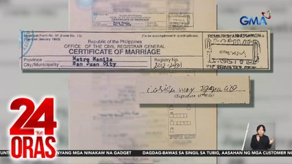 Pagpapakasal ng dalaga, 'di matuloy dahil may tala ng pagpapakasal kahit 'di pa umano | 24 Oras