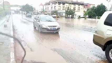 Inédit : La mairie de Touba bloquée par les eaux pluviales