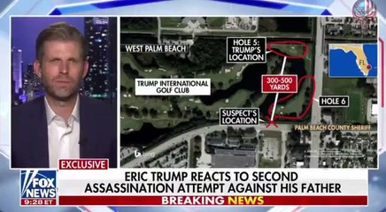 Eric Trump dit qu’ILS essaient de tuer DJT :« Laissez-moi être très clair. Ils essaient de tuer l’homme. Ils essaient de tuer mon père. Ils essaient de tuer le 45e président des États-Unis…