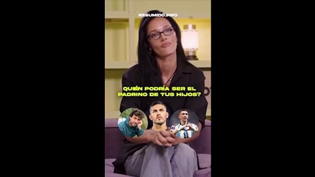 Oriana Sabatini confesó a qué jugador de la Scaloneta elegiría como padrino de su futuro hijo con Paulo Dybala