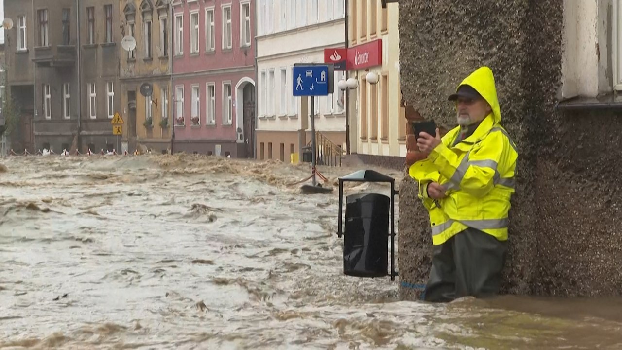 Tempête Boris : les images des premiers dégâts en Europe centrale et orientale