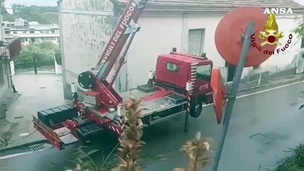 Maltempo nel Pescarese, piu' di 30 interventi dei Vigili del fuoco