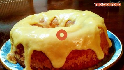 Bolo de mexerica fofinho