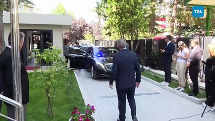 Ali Babacan, Yeniden Refah Partisi Genel Başkanı Erbakan'ı ziyaret etti