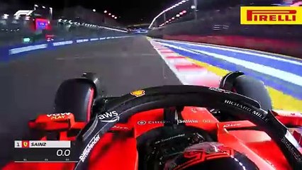 Vuelta on board en el circuito de Singapur