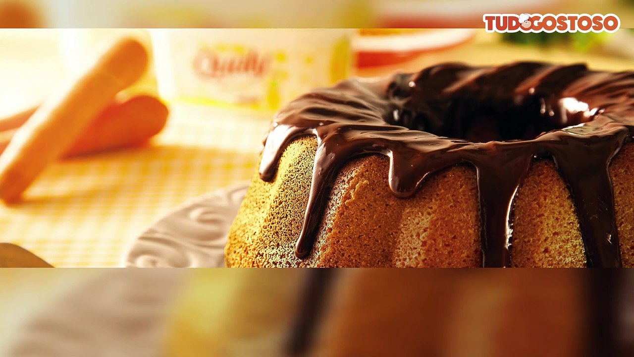 Bolo de Cenoura com Chocolate