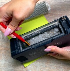 Dirty I-robot gets cleaned from inside-out 