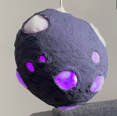 Create a Unique Handmade Space Lamp for Your Bedroom ✨