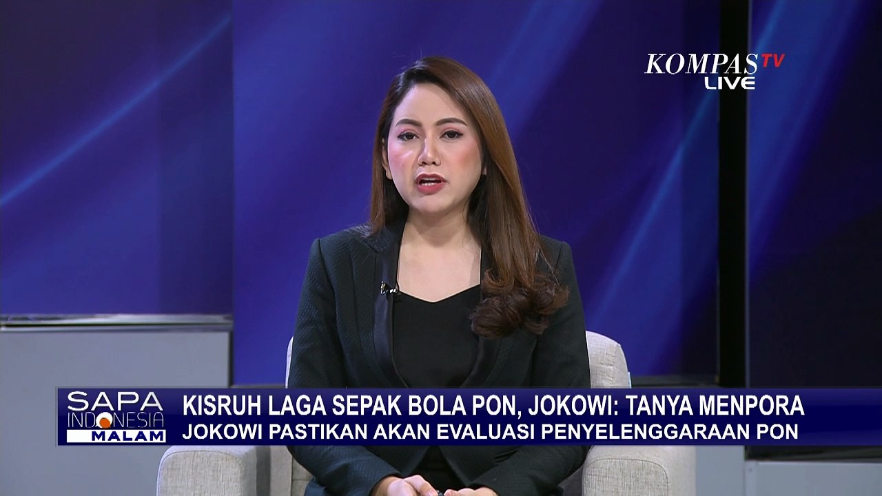 Kisruh Laga Sepak Bola PON, Jokowi: Tanyakan ke Menpora