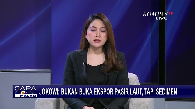 Jokowi Tegaskan Pemerintah Tak Buka Keran Ekspor Pasir Laut Namun Sedimen