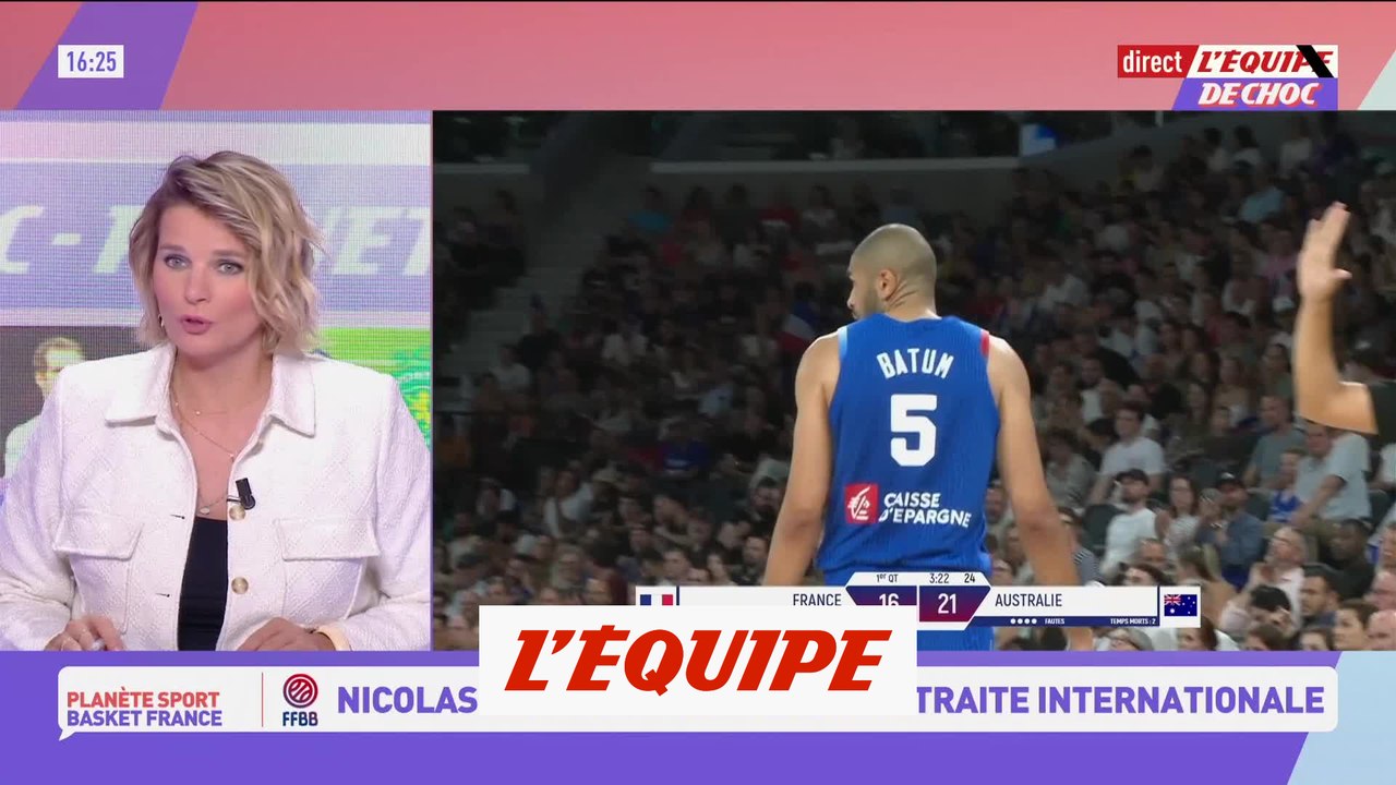 Batum arrête officiellement sa carrière en équipe de France - Basket - Bleus