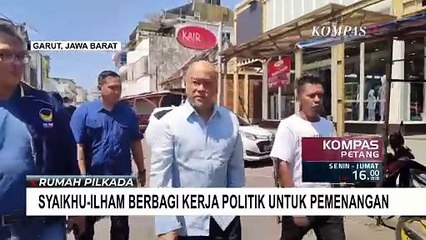 Blusukan ke Pasar, Ilham Habibie Berbagi Kerja Politik dengan Syaikhu untuk Pemenangan di Jabar