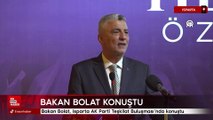 Bakan Bolat, Isparta AK Parti Teşkilat Buluşması'nda konuştu