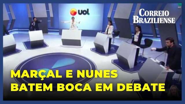 Pablo Marçal e Ricardo Nunes trocam farpas durante debate na TV