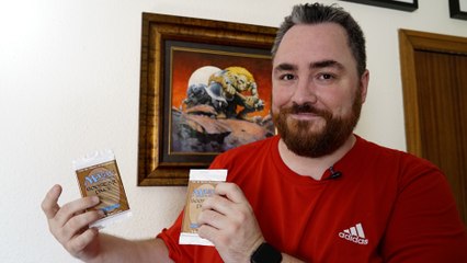 El mayor coleccionista de sobres cerrados de cartas Magic