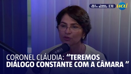 Coronel Cláudia: "queremos conversar sempre com os vereadores"