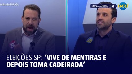 Boulos a Marçal: “Você vive de mentiras e depois toma uma cadeirada”