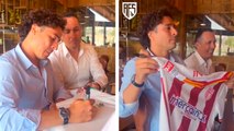 Memo Ochoa recibe al embajador de México en Portugal para conocerlo y felicitarlo por su llegada a AFC