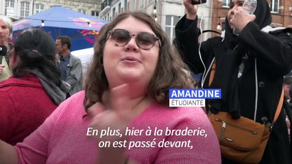 À Lille, la braderie continue avec un repas solidaire